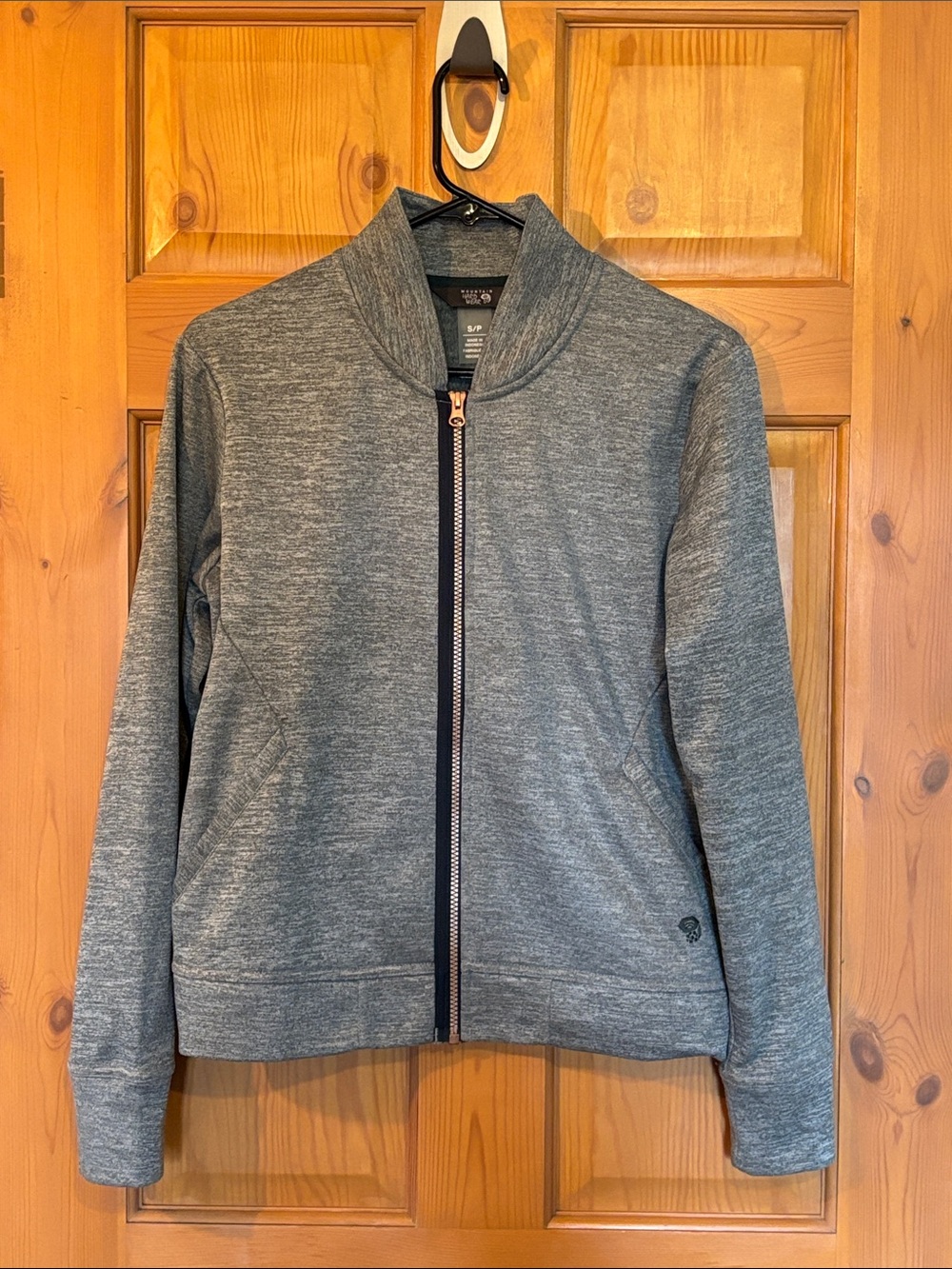 Heathered Grey Mountain Hardwear zip up